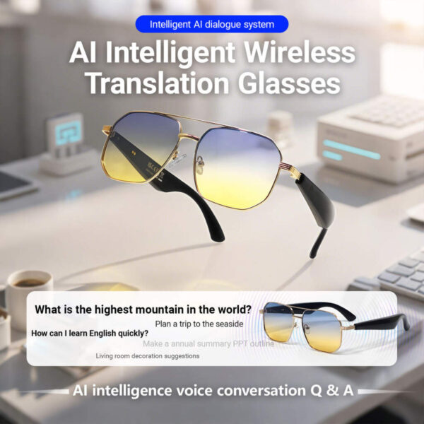 AI Smart Translation Glasses